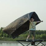 iClimb 3M Thinsulate Insulation Warm Camping Blanket Ultralight Compact (Dark Grey)