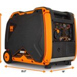 WEN 56380i Super Quiet 3800-Watt RV-Ready Portable Inverter Generator with Fuel Shut-Off and Electric Start