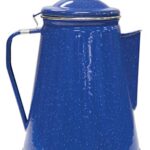 Stansport Enamel Percolator Coffee Pot & 4 Mug Set (11230)