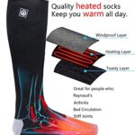 Heated Socks Men Women Battery Sock for Cold Feet Thermal Electric Socks for Camping Winter Footwarmers