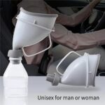 Unisex Urination Device Travel Emergency Toilet, Urinal Device with Tube and Handle, Travel Pee Bottle for Men and Women, Urinal Funnel Pee Funnel Women Pee Cup Stand Up for Outdoor, Camping