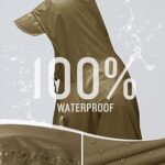 SaphiRose Hooded Rain Poncho Waterproof Raincoat Jacket for Men Women Adults(Brown)