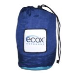 ecox Outdoors Parachute Hammock Single with 2 Tree Straps, Portable Lightweight Nylon Comfortable for Backpacking, Camping, Travel, Beach, Backyard, Patio, Hiking