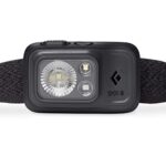 BLACK DIAMOND Spot 400-R Rechargeable LED Headlamp, Waterproof and Dimmable for Camping, Hiking, Running, Hunting, Work with Red Light Headlamp Mode, Graphite