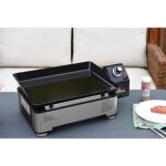 Royal Gourmet 23 Inch Outdoor Portable Flat Top Grill Table Top Propane Gas Mini Griddle Grill on Clearance Prime for Camping Cooking, Tailgating, PD1202S