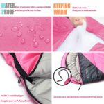 tuphen- Sleeping Bags for Adults Kids Boys Girls Backpacking Hiking Camping Microfiber Liner, Cold Warm Weather 4 Seasons Winter, Fall, Spring, Summer, Indoor Outdoor Use, Lightweight & Waterproof