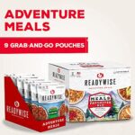 READYWISE – Favorite Kit, 9 Pack, Emergency Food Supply, MRE, Freeze Dried Food, Survival, Camping Essentials, Backpacking Meals, 15-Year Shelf Life