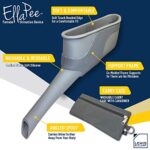 EllaPee Womens Urinal Funnel Female Urination Device for Women, Camping Accessories, Hiking, Outdoor Activities & More with Medical Grade Silicone (Reusable) So You Can Stand to Pee with Included Bag