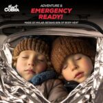Emergency Blankets for Survival Gear and Equipment x6, Space Blanket, Mylar Blankets, Thermal Blanket, Survival Blanket, Survival Kits Emergency Kit, Emergency Supplies, Foil Blanket Camping Shelter