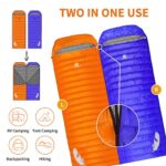 ForestDawn Down Sleeping Bag,50-75? Ultralight Camping Sleeping Bag,Lightweight Sleeping Bag for Backpacking, Camping, and Hiking Compact Camping Gear for 3 Season