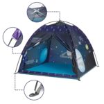 alprang Space World Play Tent Galaxy Dome Playhouse for Boys and Girls Imaginative Play-Astronaut Space for Kids Indoor and Outdoor Fun, Perfect Kid’s Gift- 47″ x 47″ x 43″