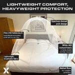 IGNITEX Pop Up Mosquito Net Tent for Bed – Portable Folding Mosquito Net Tent for Indoor & Outdoor – Mosquito Tent Pop-Up Bug Net – White