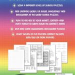 Camping Games: Sudoku, Word Search, Crossword Puzzles, Tic Tac Toe and Connect the Dots