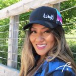Grace Folly Beach Trucker Hats for Women- Snapback Baseball Cap for Summer (Mountain Mesh Print)